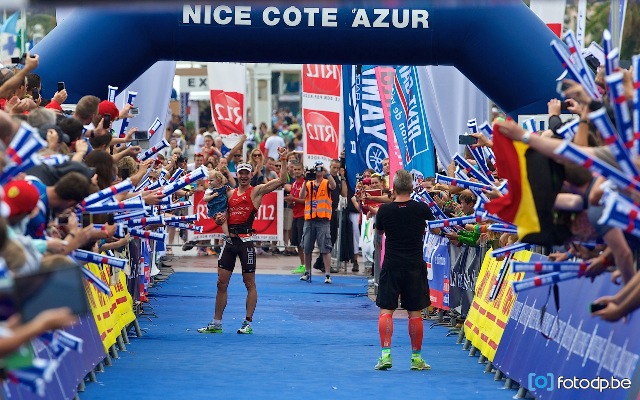 Bart Aernouts (Uplace-BMC) wins Ironman France