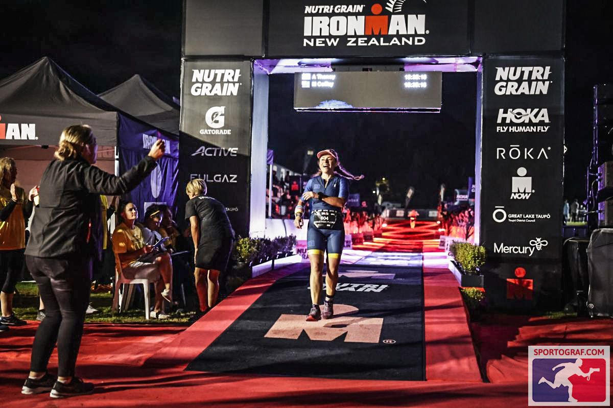 Ironman New Zeeland Natasa Finish